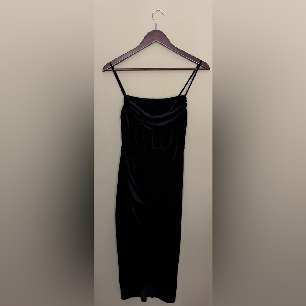 Windsor Black Strapless Dress